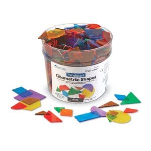 Translucent Geometric Shapes (Set of 408)