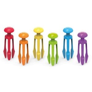 Tri-Grip Tongs (Set of 6)
