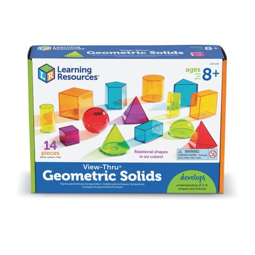 View-Thru Geometric Solids (Set of 14) View-Thru Geometric Solids (Set of 14)