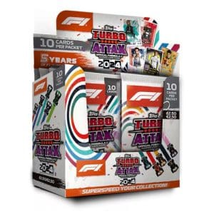 F1 Turbo Attax 2024 Card Packets Booster Box
