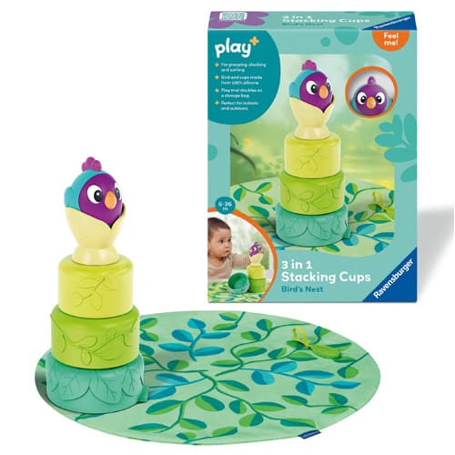 3 in 1 Stacking Cups: Birds Nest