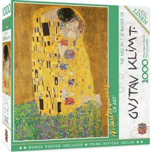 *A Grade* Masterpieces Puzzle: Masterpieces of Art the Kiss Puzzle - 1000 pieces