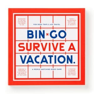 Bin-Go Survive a Vacation Bingo Book