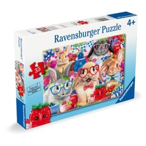 Bunnies & Berries Puzzle - 35 Pieces