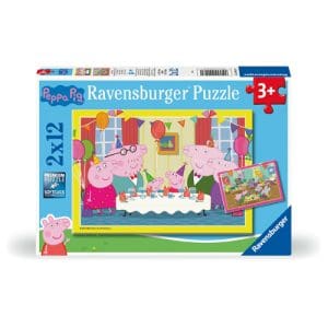 Peppa Pig 2 Puzzles - 12 Pieces