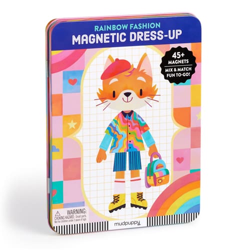 Rainbow Fashion Magnetic Dress-Up Rainbow Fashion Magnetic Dress-Up