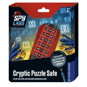 Spy Labs: Cryptic Puzzle Safe