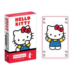 Hello Kitty Waddingtons Number 1 Playing Cards