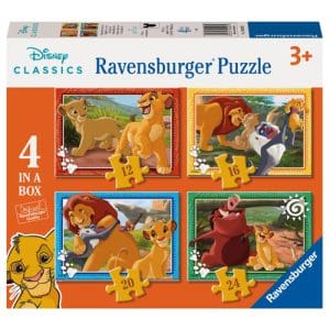 The Lion King Puzzle - 4 in a Box