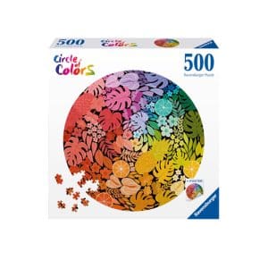 Tropical Circle of Colors Puzzle - 500 Pieces