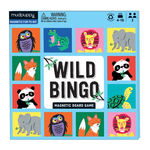 Wild Bingo Magnetic Board Game Wild Bingo Magnetic Board Game
