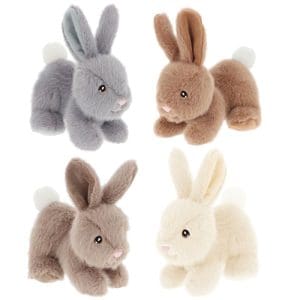 14cm Keeleco Bunny 4 Assorted