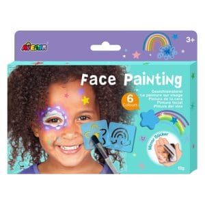 6 Face Painting - Rainbow