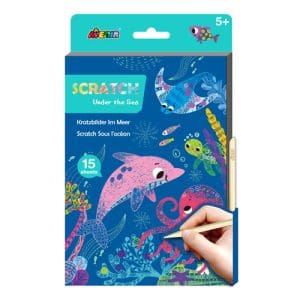 A5 Scratch Book - Under the Sea