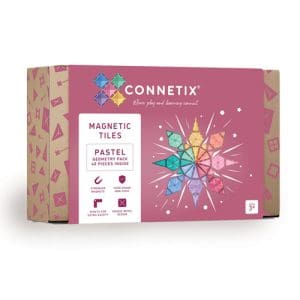 CONNETIX: Pastel Geometry Pack (40 Pieces)