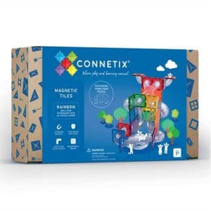 CONNETIX: Rainbow Ball Run Expansion Pack (66 Pieces)