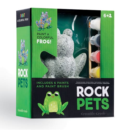 Crocodile Creek Frog Rock Pets Painting Set Crocodile Creek Frog Rock Pets Painting Set