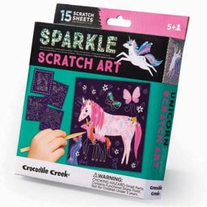 Crocodile Creek Unicorn Scratch Art