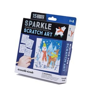 Crocodile Creek - Winter Fun Scratch Art