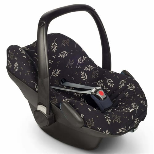 DOOKY Seat Cover 0+ Romantic Leaves Black DOOKY Seat Cover 0+ Romantic Leaves Black