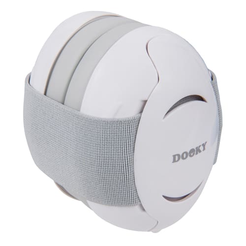 Dooky Baby Ear Protection - White 0-3 Years Dooky Baby Ear Protection - White 0-3 Years