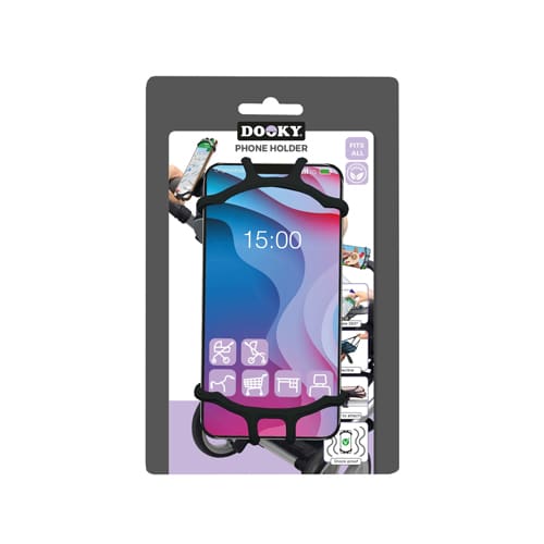 Dooky - Universal Phone Holder Black Dooky - Universal Phone Holder Black