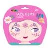 Face gems - Flower