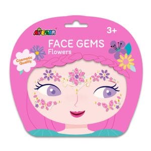 Face gems - Flower