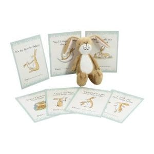Guess How Much I Love You toy with Milestone Cards