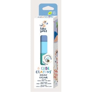 Haku Yoka 6 Cube Crayons - Ocean