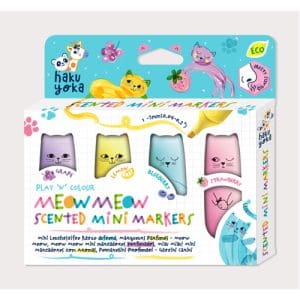 Haku Yoka Meow Meow Scented Mini Markers