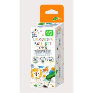 Haku Yoka Mini Colouring Roll Kit - Safari