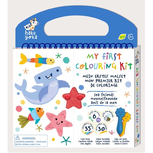 Haku Yoka My First Colouring Kit Sea Friends