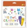 Haku Yoka Owl Crayons - 12 Colours Haku Yoka Owl Crayons - 12 Colours