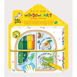 Haku Yoka Window Art Jungle Animal