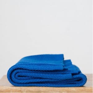 Hippychick Cellular Baby Blanket - Classic Blue