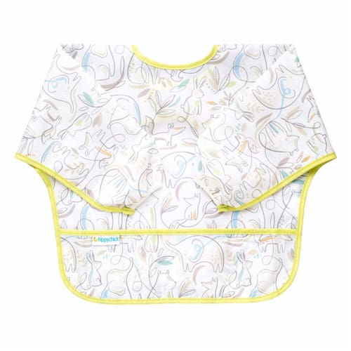 Hippychick Sleeved Bib - Animal Friends Hippychick Sleeved Bib - Animal Friends