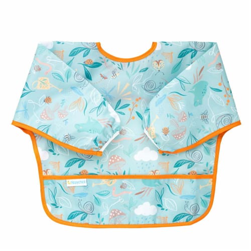 Hippychick Sleeved Bib - English Garden Hippychick Sleeved Bib - English Garden