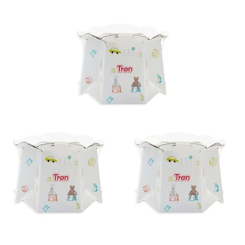 Hippychick Tron Disposable Potty - Rabbit And Bear - 3 Pack Hippychick Tron Disposable Potty - Rabbit And Bear - 3 Pack