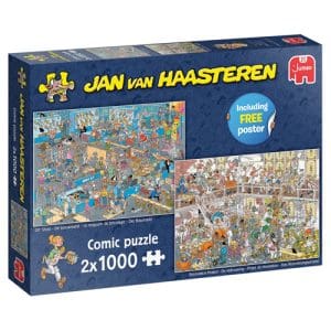 Jan van Haasteren - Renovation Project & DIY Shop - 1000 piecesX2