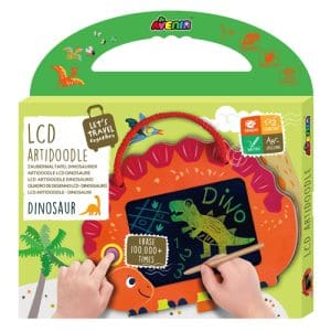 LCD Artidoodle Board Dinosaur