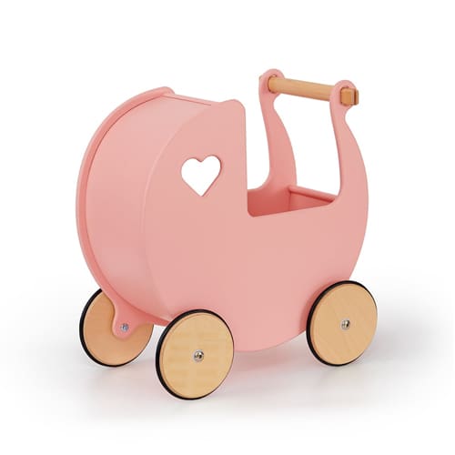 Moover Dolls Pram Coral Moover Dolls Pram Coral