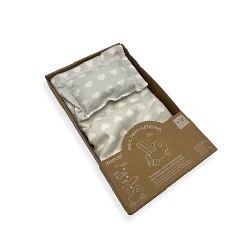 Moover Essentials Pram Bedding Grey Moover Essentials Pram Bedding Grey