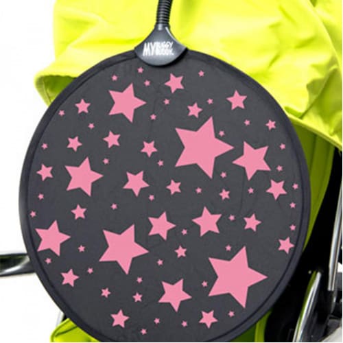 My Buggy Buddy Sun Shade Pink Stars