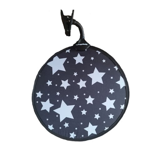 My Buggy Buddy Sun Shade Silver Stars