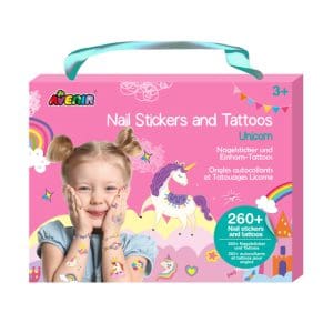 Nail Stickers And Tattoos Unicorn