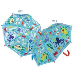 Ocean Colour Changing Umbrella