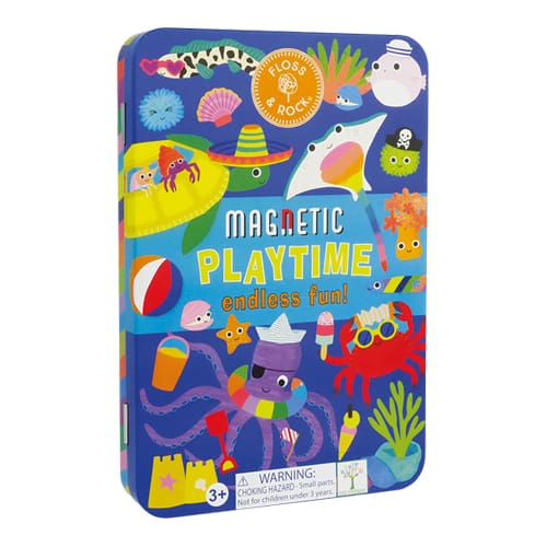 Ocean Magnetic Playtime Tin Ocean Magnetic Playtime Tin