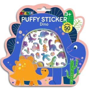 Puffy Stickers - Dino