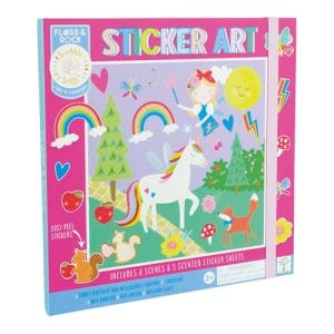 Rainbow Fairy Sticker Art